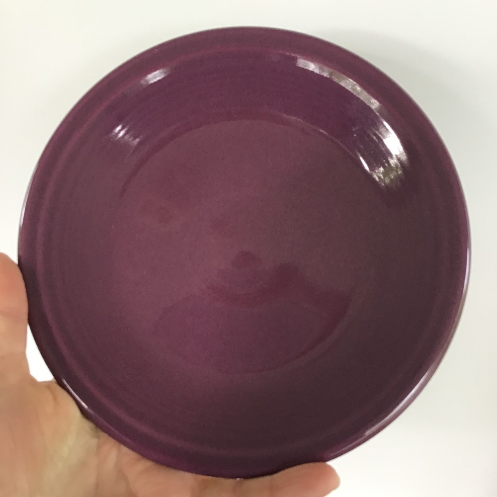Purple Vintage Fiesta Salad Plate Dessert